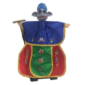 A-ONE 匯旺 披風傳統布袋戲偶 豬八戒 長度約35cm 寬度約25cm  1個  1