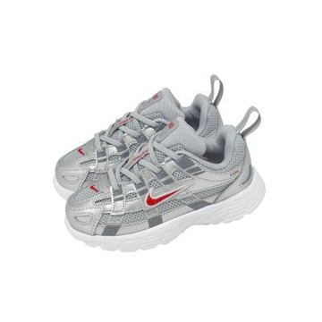 Nike 休閒鞋 P-6000 TD 小童鞋 學步鞋 銀 紅 運動鞋 IO4646-016