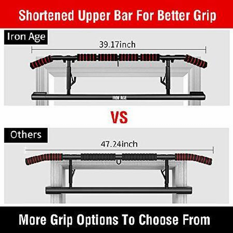 SAMTOTH ぶら下がり健康器 簡易 マルチジム 懸垂マシン 耐荷重180kg