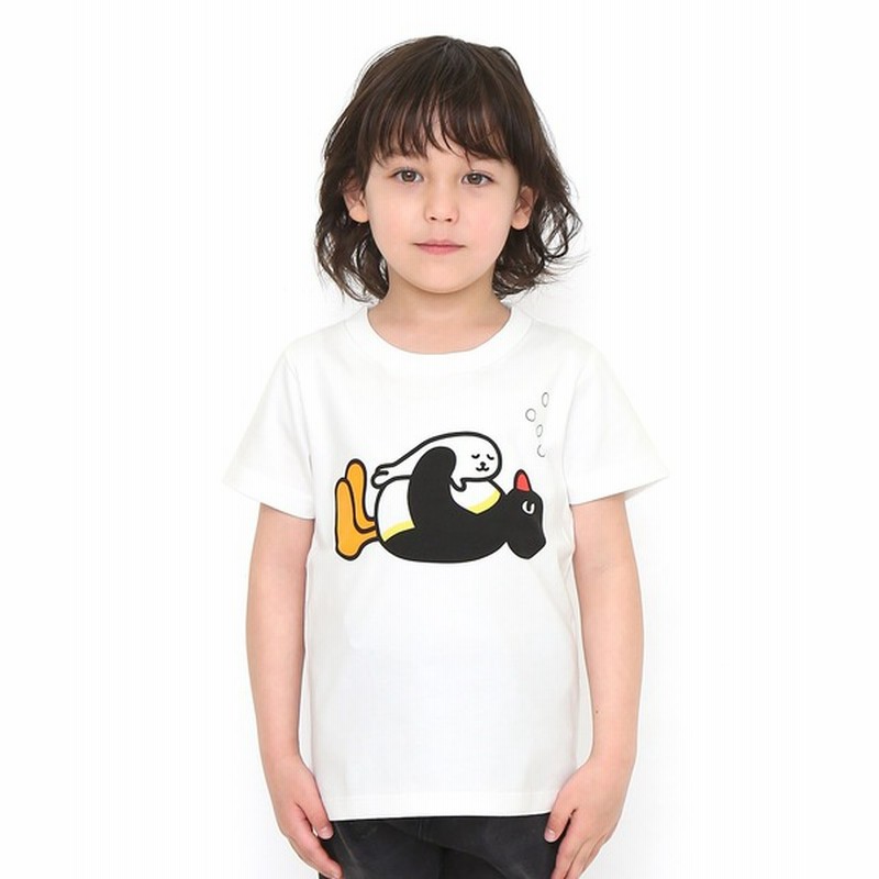 Graniph ピングーと子アザラシ ピングー コラボキッズtシャツ Kids トップス Tシャツ カットソー 通販 Lineポイント最大get Lineショッピング