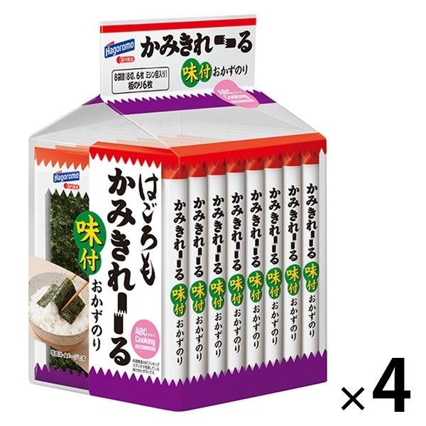 はごろもフーズはごろもフーズ かみきれーる 味付おかずのり 8袋入 1セット（4個）