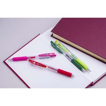 斑馬ZEBRA JJS15 SARASA CLIP 0.4 環保鋼珠筆 自動水性筆 原子筆 0.4mm【領券滿額再折千12/31止】