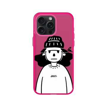 iPhone 15 Pro Max Clear 粉漾桃 - Abei - Maskboy Solo