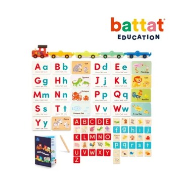 Battat 聊育系列-準點開字母列車