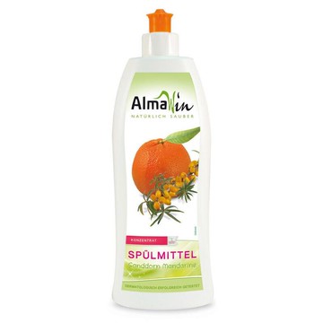 AlmaWin 德國居家清潔 沙棘果香洗碗精 500ml (AW031)