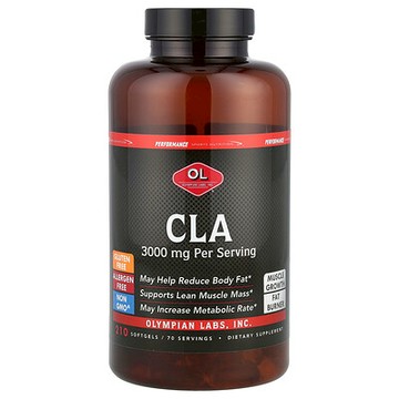 Olympian Labs, CLA，210 粒軟膠囊（每粒軟膠囊 1000 毫克）