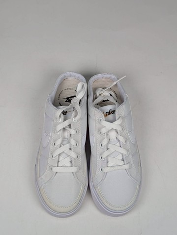 微瑕疵-左右腳中底鞋底泛黃鞋面色差 DB3970-100 W6.5 NIKE Court Legacy Mule in White 白 懶人鞋 女款