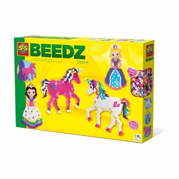 SES CreativeDIY手作-公主與獨角獸的魔法拼豆(2100顆)-06216