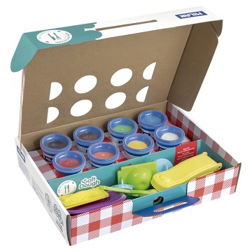 MILAN 黏土禮盒 含配件  快樂小廚師 8色  1組  880g