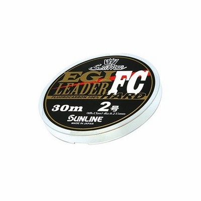 サンライン Sunline ソルティメイト エギリーダーfc Hard 30m 2 5号 ナチュラルクリア ネコポス メール便 対象商品 通販 Lineポイント最大get Lineショッピング