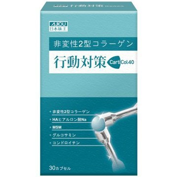 日本味王行動對策膠囊(30粒/盒)(葡萄糖胺+新II型膠原+玻尿酸)