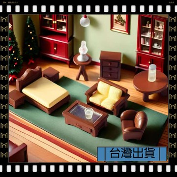 🔥臺灣出貨🔥可開發票✅【大同小藝】娃娃屋 迷你擺件 仿真 簡歐 中式傢俱系列 袖珍家居 娃娃屋擺設 道具