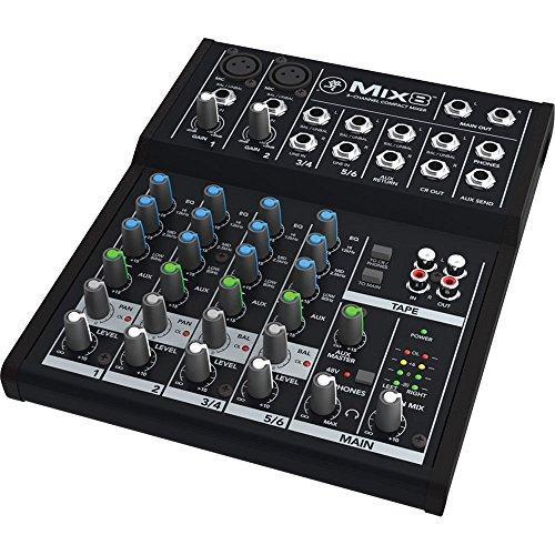 Mackie Mix Series Mix8 8Channel Mixer by Mackie