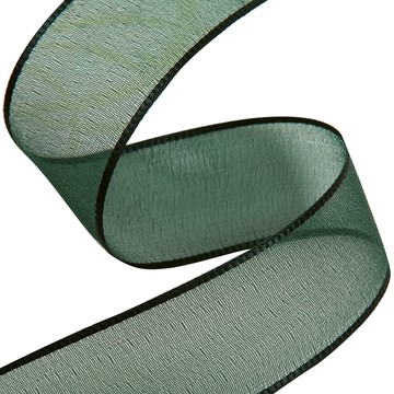 歐根紗珍珠光澤緞帶 25mm  1個  45m  西瓜色