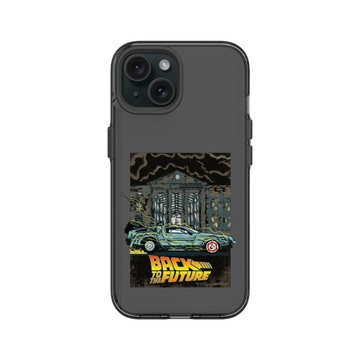 iPhone 15 Clear 酷墨灰 - Back to the future - Back To The Future Thunderstorm