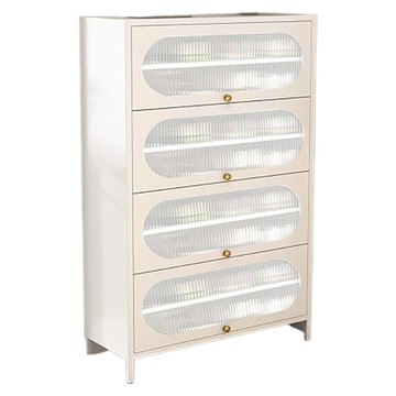 【居家生活Easy Buy】掀蓋式四門八層鞋櫃-70CM寬(鞋櫃 收納鞋櫃 玄關架 鞋架 收納架)四層八門鞋櫃70CM寬