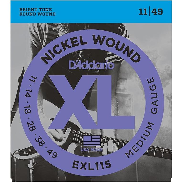 D'Addario EXL115 Electric 11-49 (6パック)