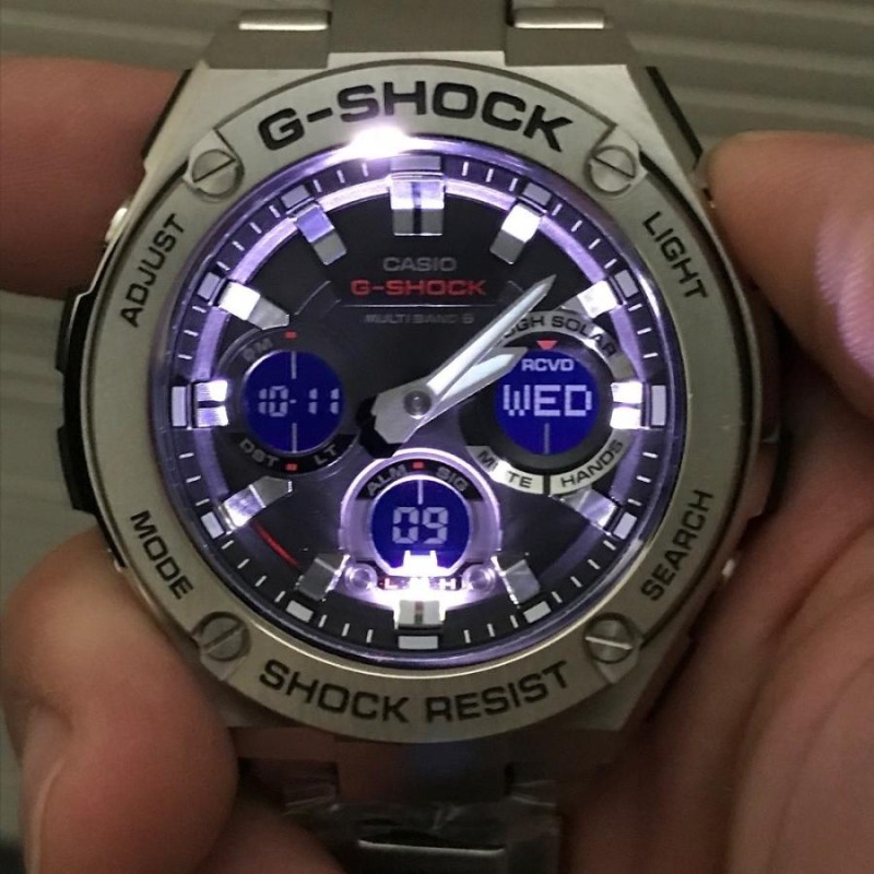 CASIO カシオ G-SHOCK G-STEEL GST-W110D-1AJF - 腕時計(アナログ)