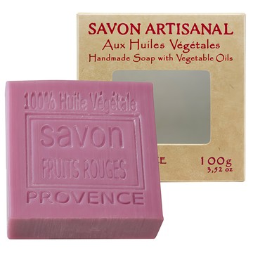 Jollyard 潔麗雅緻皂大師 普羅旺斯紅果香氛手工皂 - 含植物油、100g  1個