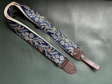 GIGFORU美如油畫般的重工繡花通用吉他背帶貝斯背帶GUITAR STRAP