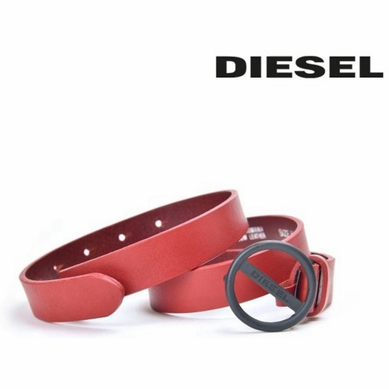 DIESEL赤ベルト 直送商品