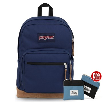 JANSPORT -RIGHT PACK 校園系列後背包 -海軍藍