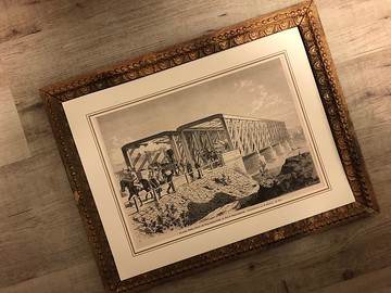 德國百年木刻版畫-販售只賣畫不含框