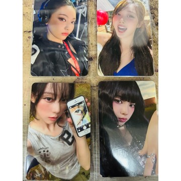 韓居🇰🇷AM特典⭐️ aespa - 6TH MINI ALBUM [RICH MAN 特典卡 特典 小卡 卡