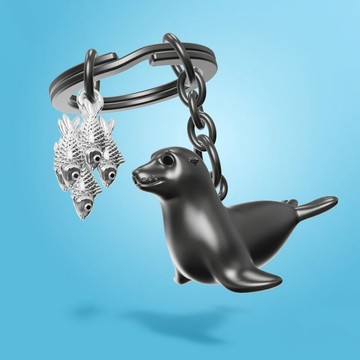 【Chocli】MTM海獅鑰匙圈  海洋/禮品/吊飾