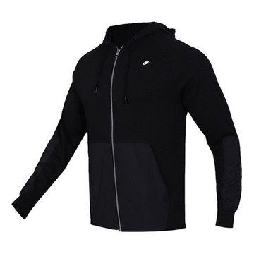 Men's Nike Casual Sports Running Black Jacket