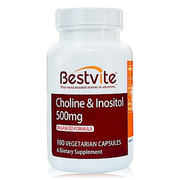 即期品【Bestvite】必賜力膽鹼加肌醇膠囊1瓶(100顆) 效期2026/05/31
