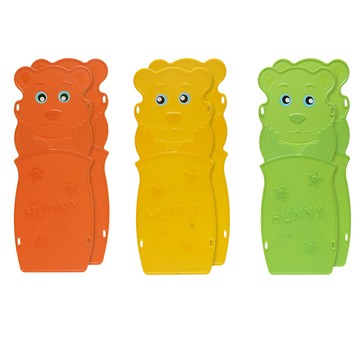 vivibaby 樓梯安全護板 6片組 嬰幼兒防撞防滑樓梯防護  41.5 x 16cm  6片  彩色