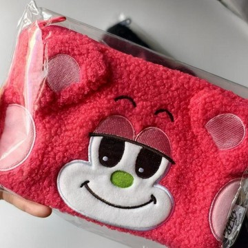 ⭐韓國代購正版⭐可愛栗子扣將太郎立體毛絨拉鍊錢包熱銷