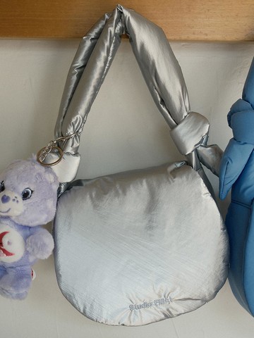 Fluffy Bag Mini_Silver