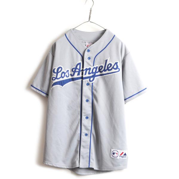 00s □ MLB オフィシャル Majestic ロサンゼルス ドジャース 半袖 ...