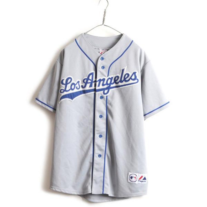 00s □ MLB オフィシャル Majestic ロサンゼルス ドジャース 半袖