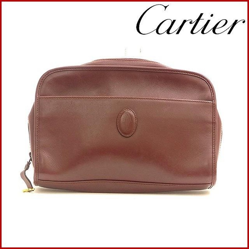 カルティエ バッグ レディース (メンズ可) Cartier セカンドバッグ