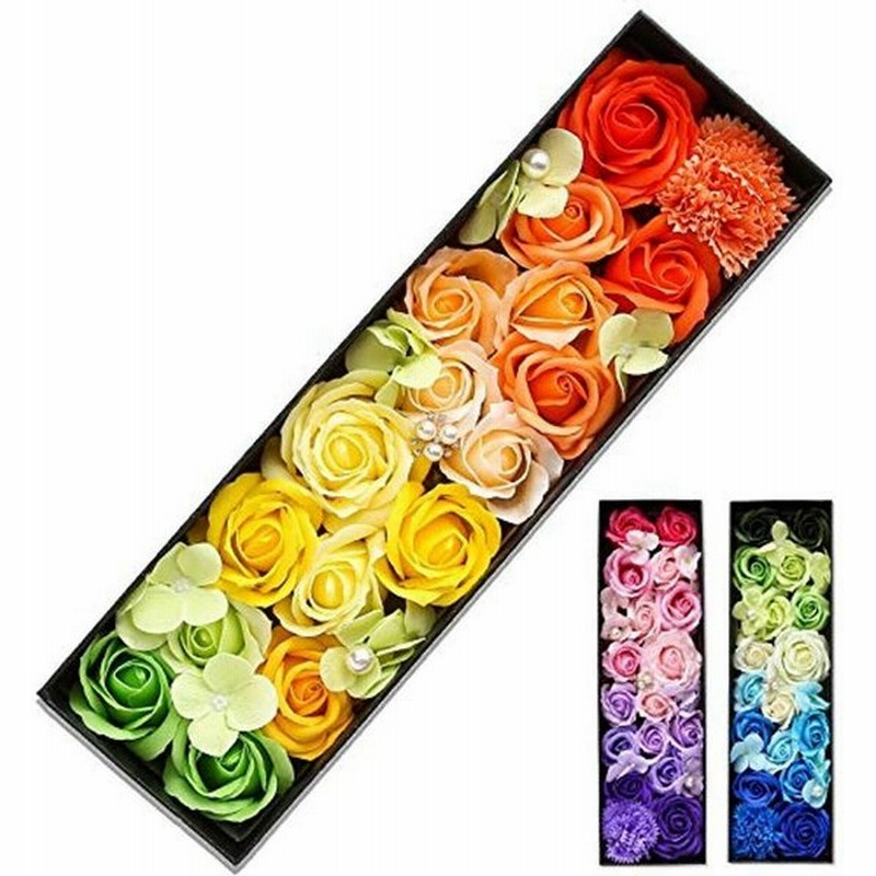 Weeksweet フラワーソープ 母の日造花 枯れない花 誕生日 カーネーション ソープフラワー ボックス 結婚記念日 薔薇 バラ 花束 通販 Lineポイント最大0 5 Get Lineショッピング