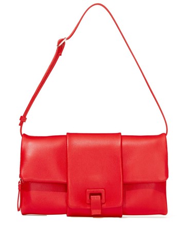Proenza Schouler - Flip leather shoulder bag - women - Lamb Skin - One Size - Red