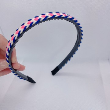 手工塑形減壓髮箍織帶-青春