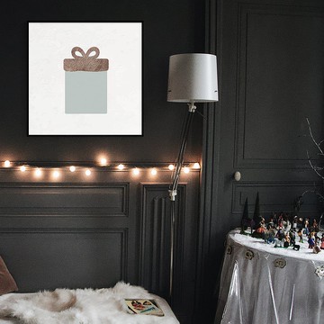 初冬獻禮－小禮包II - 聖誕閃亮小禮物掛畫/家居佈置/可雷雕畫框