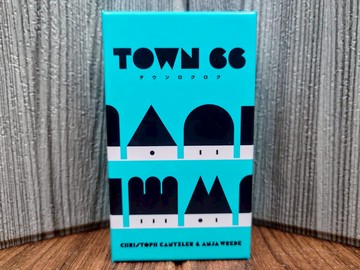 【桌遊侍】小鎮66 TOWN 66 附繁體中文說明書 《免運》 實體店面快速出貨 城鎮66.數學遊戲.日本桌遊.策略