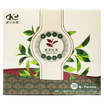 歐可茶葉 冷泡茶 蜜香紅茶  3g  30包  1盒