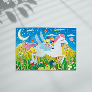 【humor star】心靈之旅明信片 美好回憶