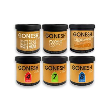 美國GONESH-室內香氛消臭放置型固體芳香劑100g/罐(靜置型薰香膏,居家空間擴香,除食物異味,長效約8週)