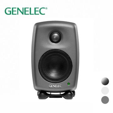 Genelec 8010A 3吋 專業監聽喇叭 一對 深灰/白/金屬