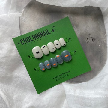 R25現實迷霧-客製化手作穿戴式美甲片