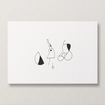 【怪物 #15 形狀】 手繪卡片 / 原畫手稿