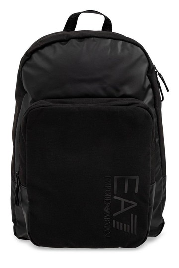 EA7 Logo Printed Backpack