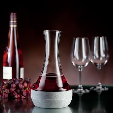 芬蘭醒酒器 HUKKA天然滑石紅酒冰鎮器皿 冰鎮罐創意設計盛酒器皿